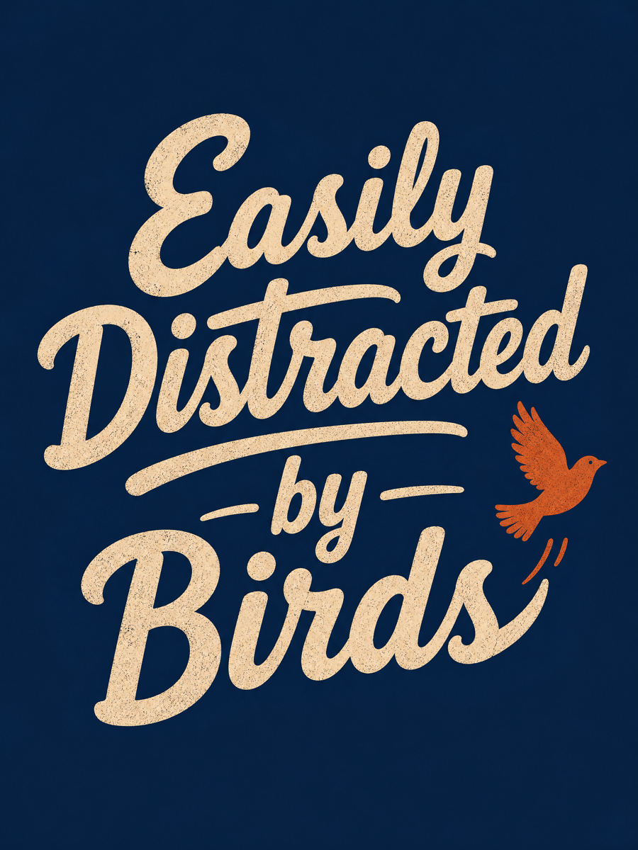 Easily Distracted by Birds