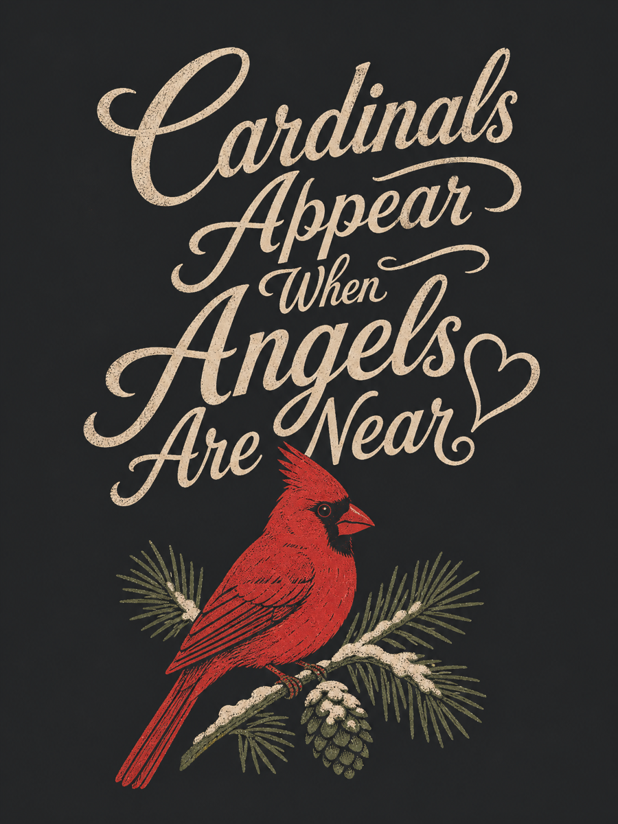 Cardinals Appear When Angels Are Near