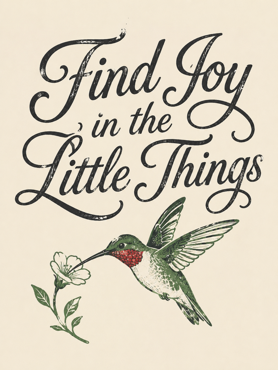 Find Joy in the Little Things