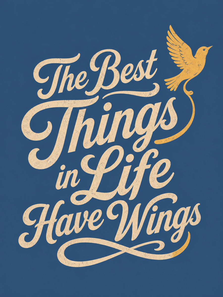 The Best Things in Life Have Wings