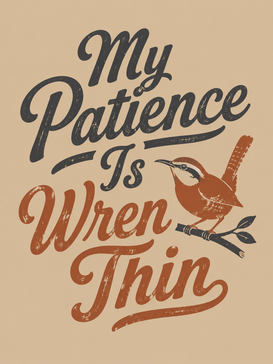 My Patience Is Wren Thin